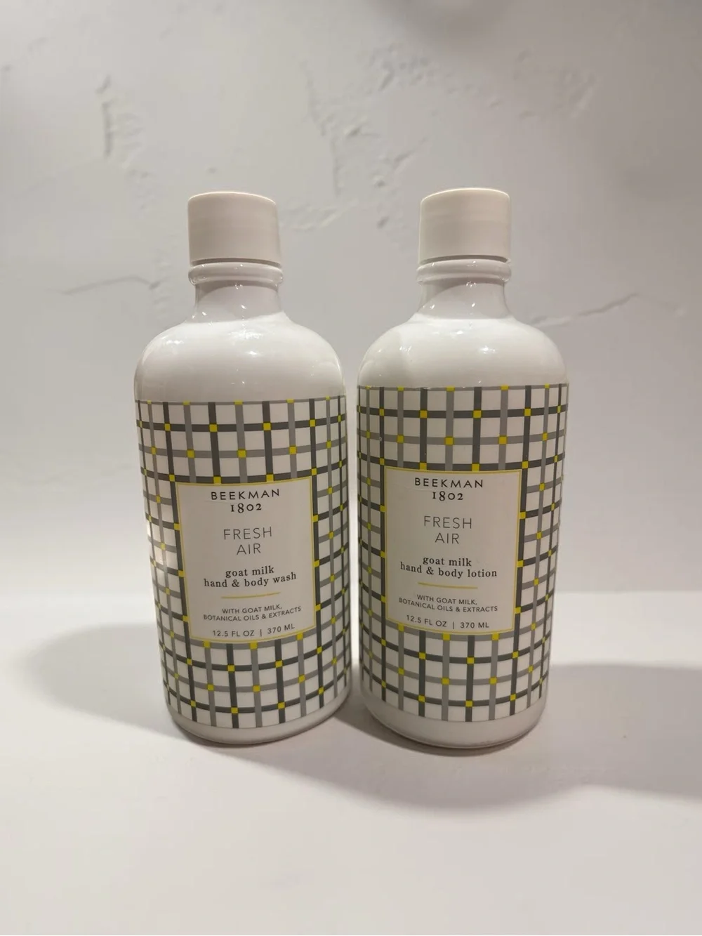 Beekman 1802 Fresh Air Goat Milk Hand & Body Wash and Lotion Duo